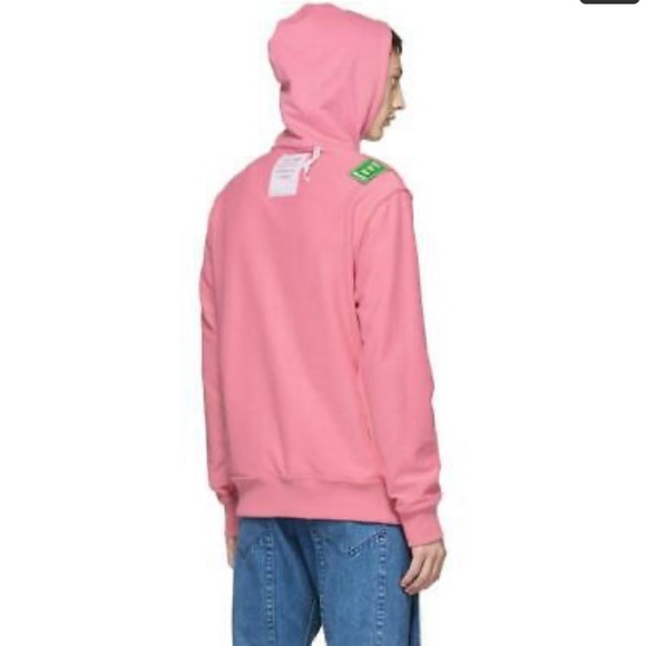 Helmut Lang Pink Hoodie - Picture 5 of 10